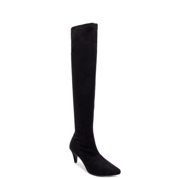Matisse Rockland Boot over the knee  Microfiber Suede Boots Mid Heel 6 M - Picture 1 of 11